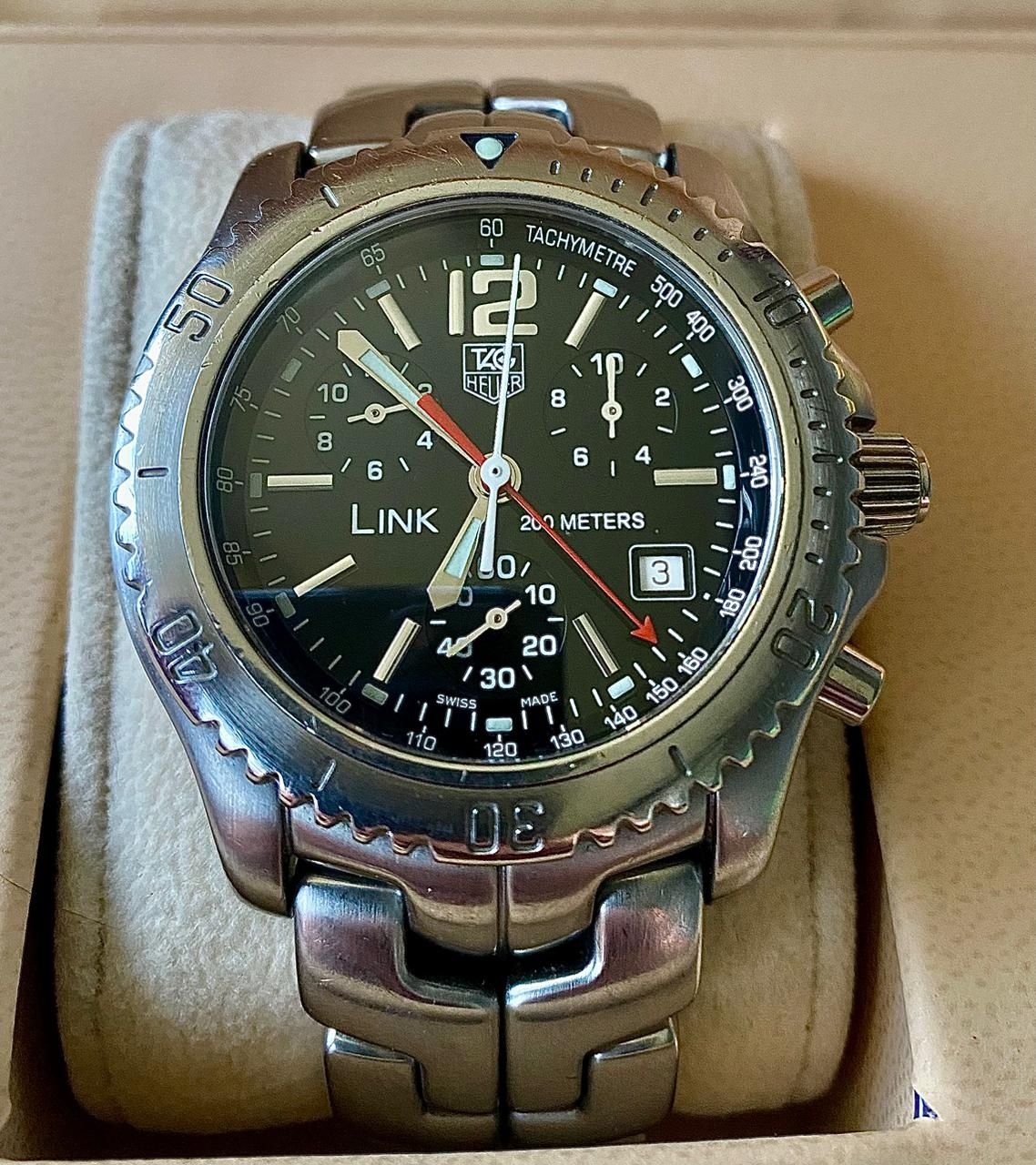Швейцарський годинник Tag Heuer Link