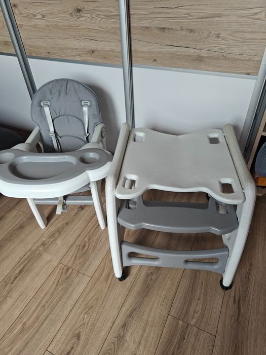 Krzesełko i stolik do karmienia 2 w 1