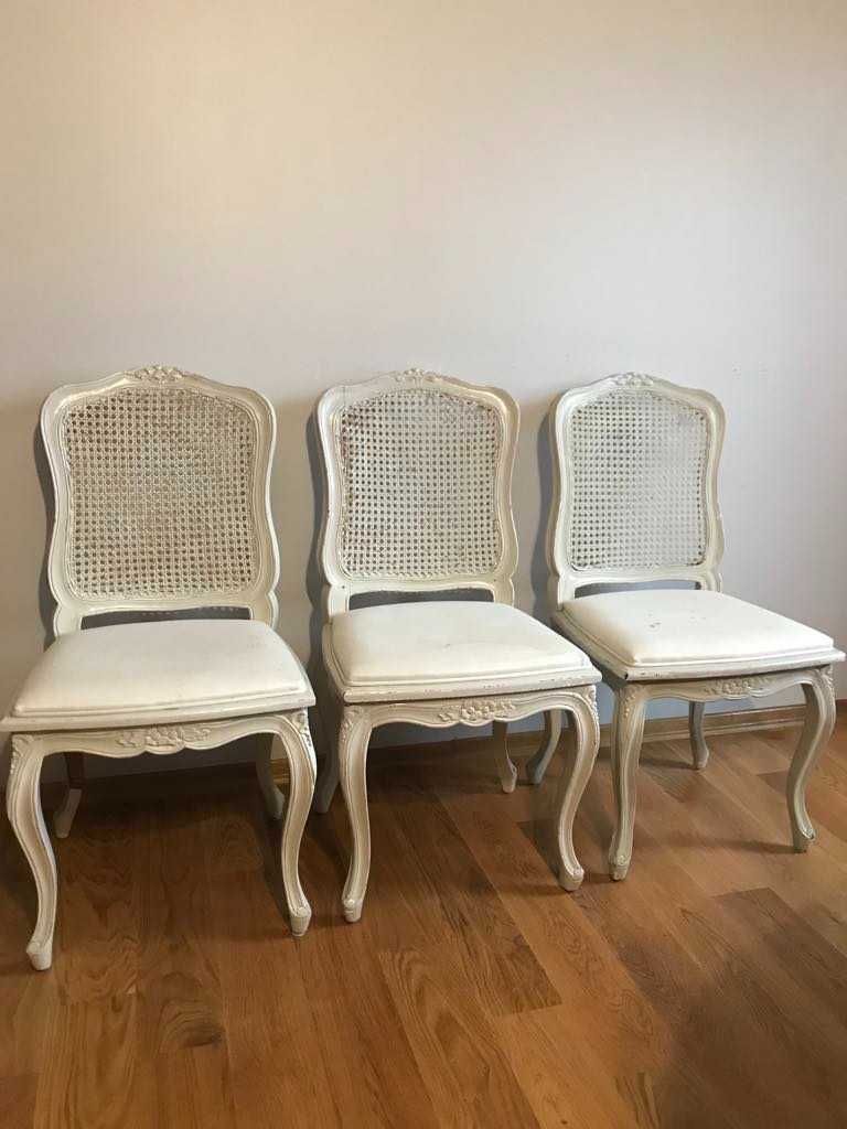 Stół w stylu prowansalskim +  7 krzeseł