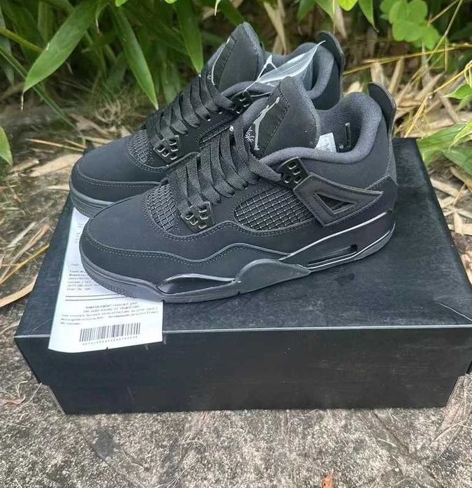 Buty Trampk Jordan 4 Retro Black Cat R.45