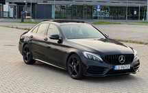 Mercedes C klasa 186KM 2018 | 9G tronic | AMG | panorama | kamery 360