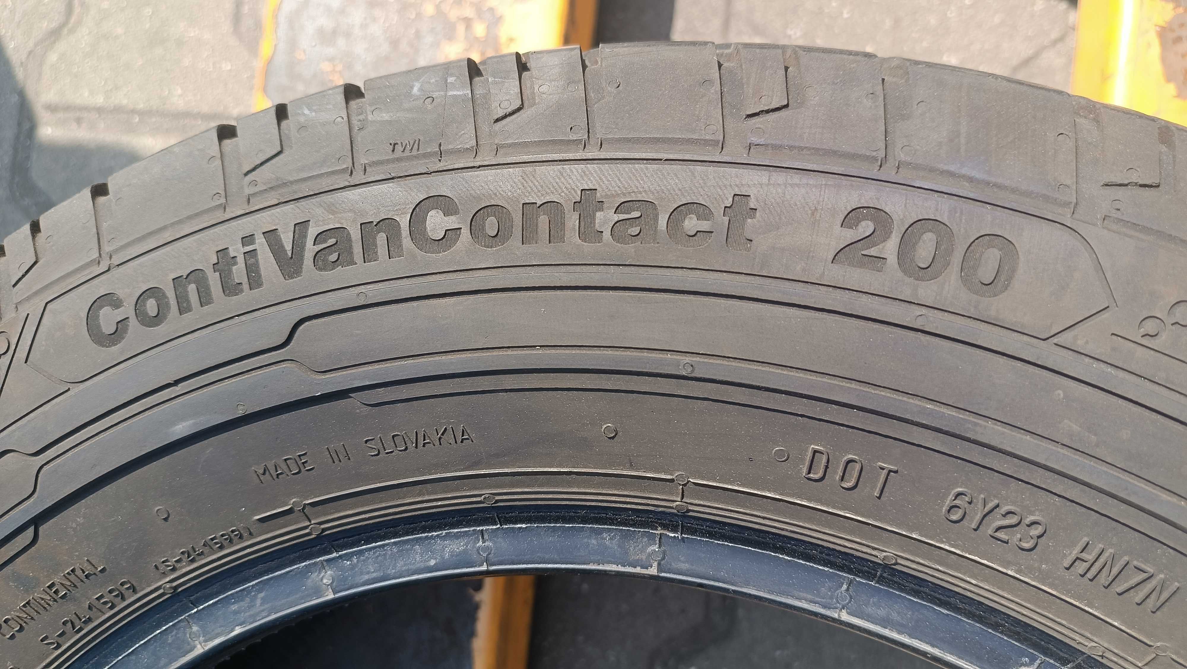 2x 205/65 R16C 107/105T Continental ContiVanContact 200 / 660