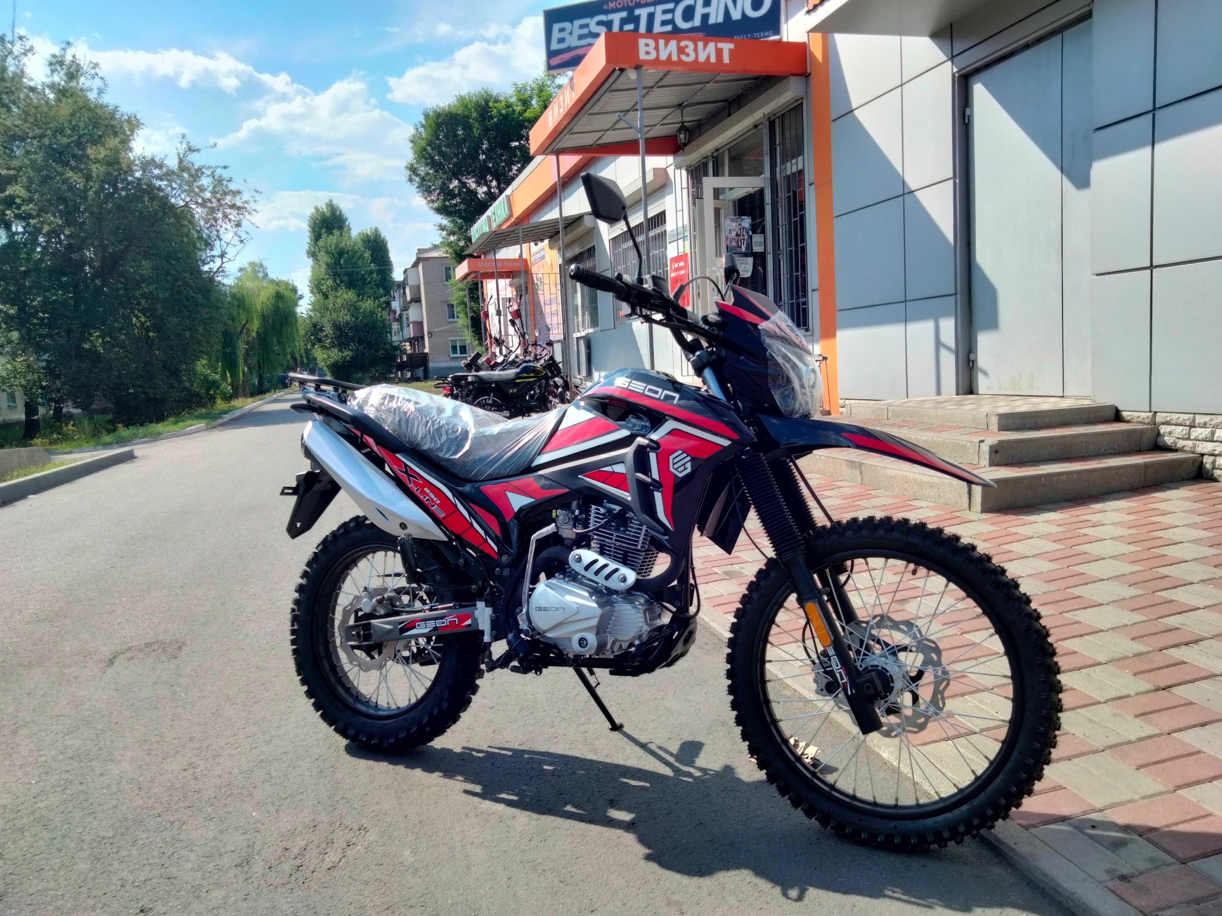 Мотоцикл Geon X-Line 250 FE (колеса 21/18)