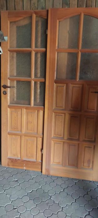 Drzwi drewniane wiele sztuk