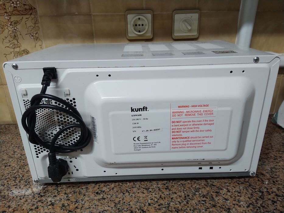 Micro-ondas Kunft casa quarto apartamento vivenda escritório gabinete.