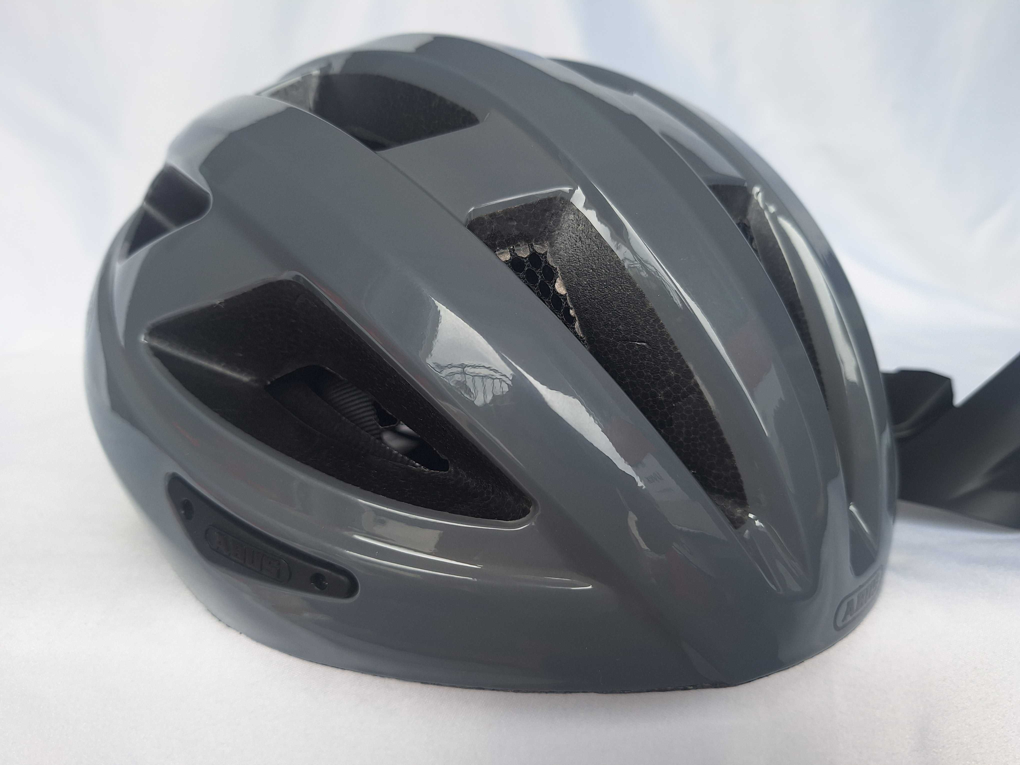 Kask rowerowy Abus Macator Race Grey L 58-62cm
