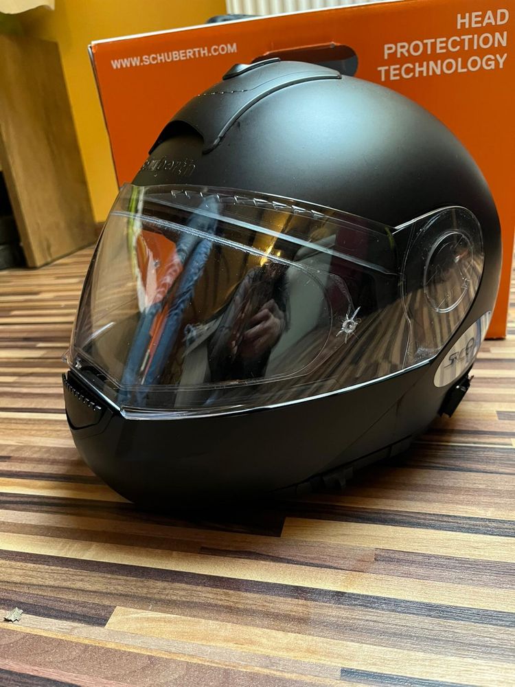 Zestaw kaskow schuberth c3 i c3 pro z interkomami