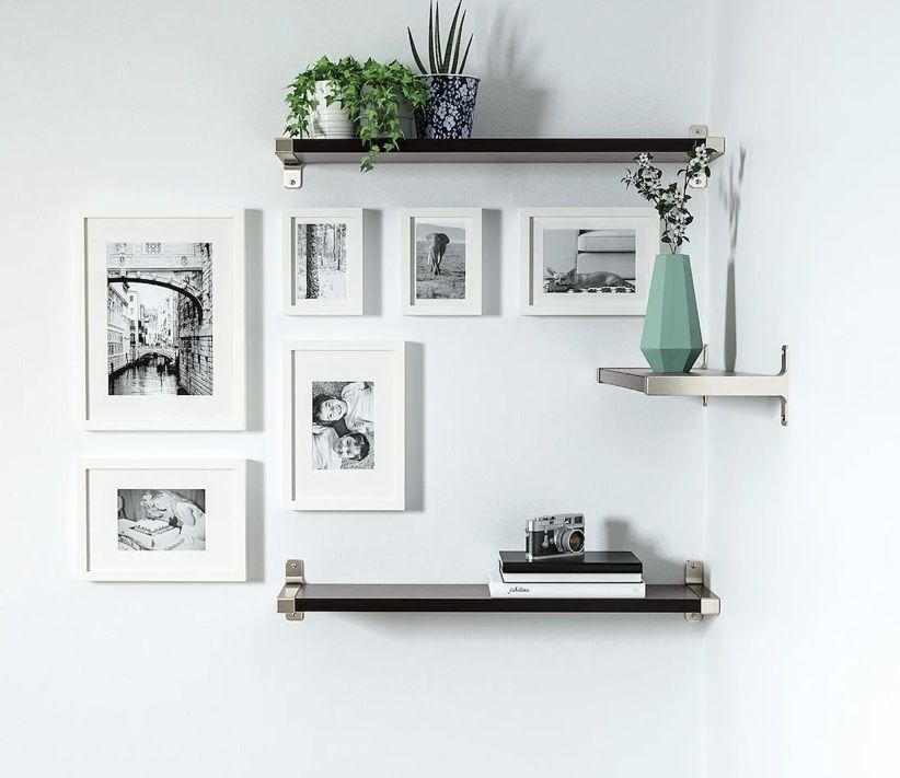 Wsporniki do półek – 2 półki (IKEA)