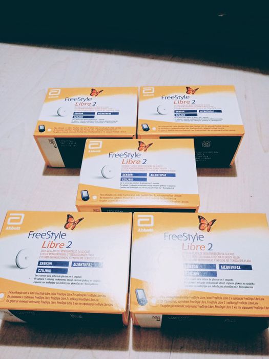 5 sensorów Freestyle Libre 2