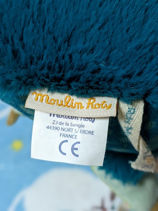 Мягкая игрушка Moulin Roty Le Bazar  птица киви, птичка, Франция