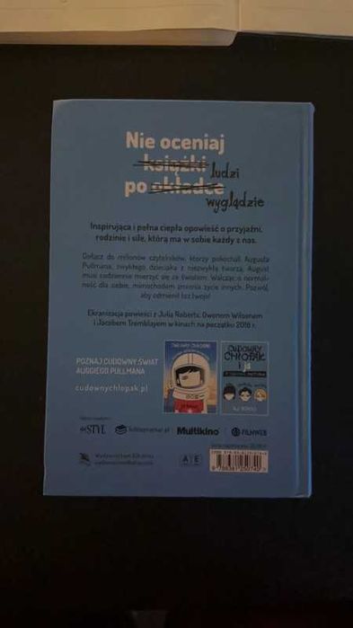 Książka „Cudowny Chłopak”