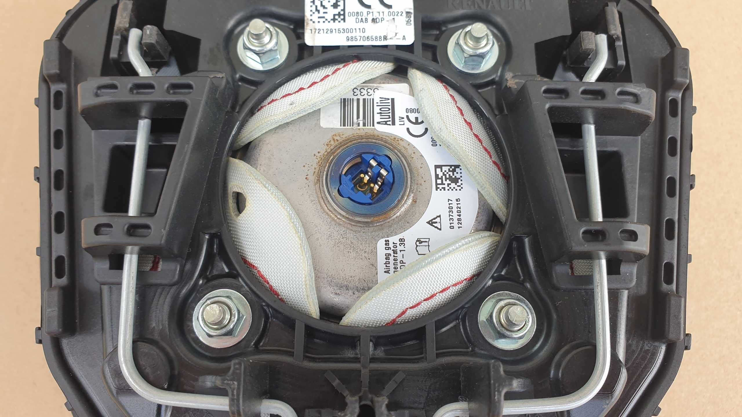 Renault Clio IV 4 Captur Lift poduszka air bag kierowcy w kierownicę