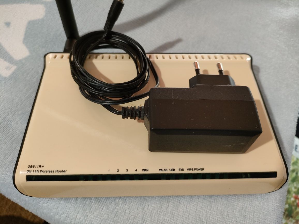 Маршрутизатор (роутер) Wi-Fi Tenda 3G611R+