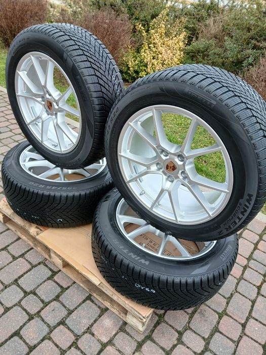NOWE koła zimowe Porsche Cayenne 20 cali 5x130 Opona Pirelli Oryginał