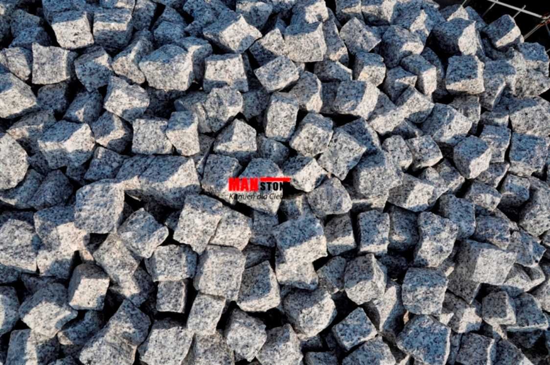 Kostka granitowa szara