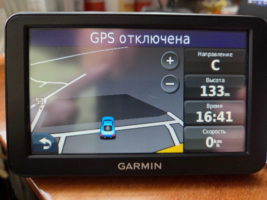 GPS навигатор GARMIN Nuvi 50LM чехол зарядка прикуриватель карты 2026г
