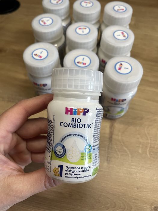 Mleko poczatkowe Hipp Bio Combiotic 1 gotowe w butelce 8 szt.