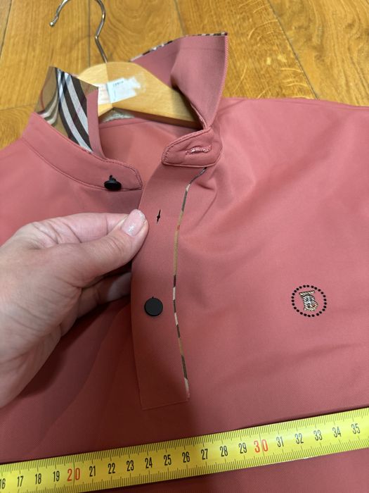 T-shirt koszulka M Burrbery bezszwowa ceglasty