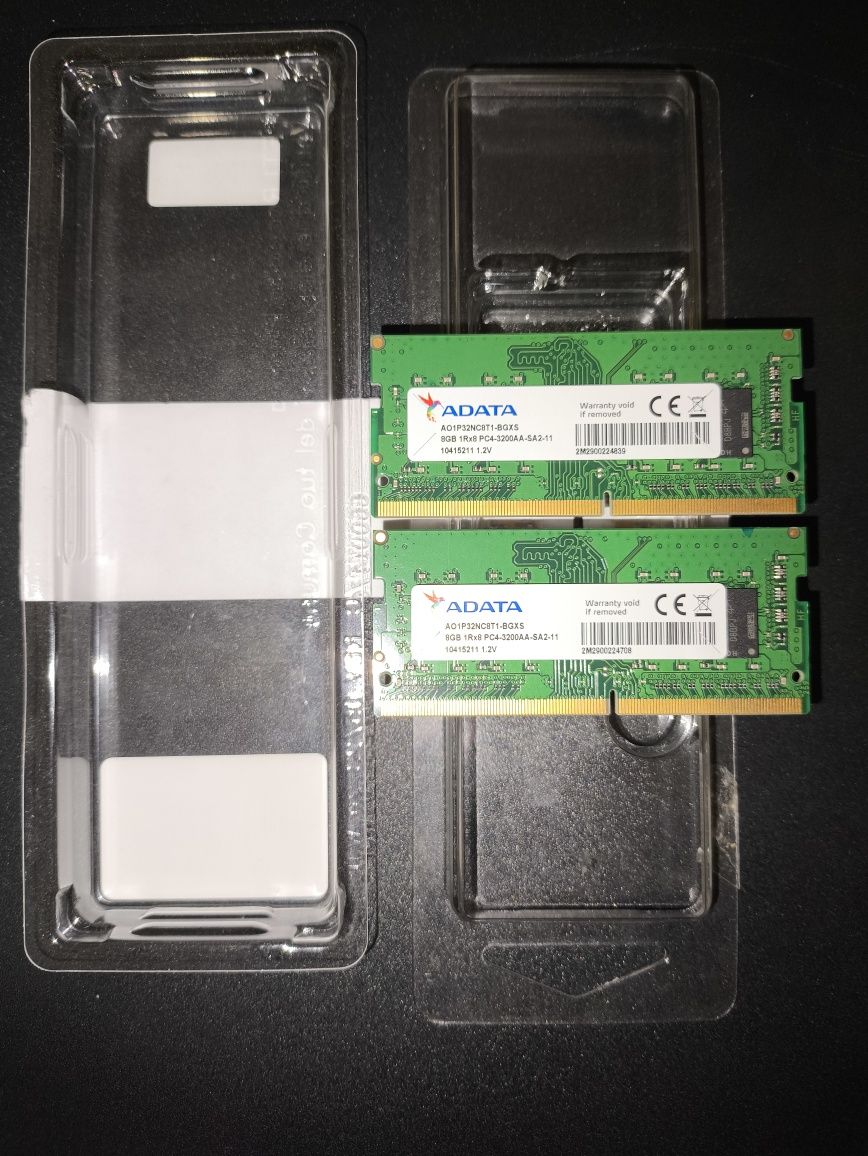 Оперативна пам'ять для ноутбука DDR4 3200MHz 2x8gb SO-DIMM