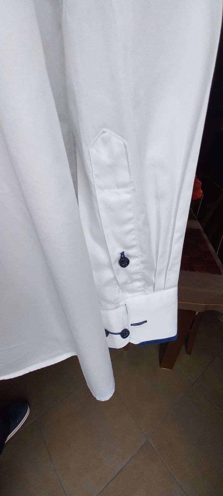 Koszula męska Ewtex r.39 slim fit