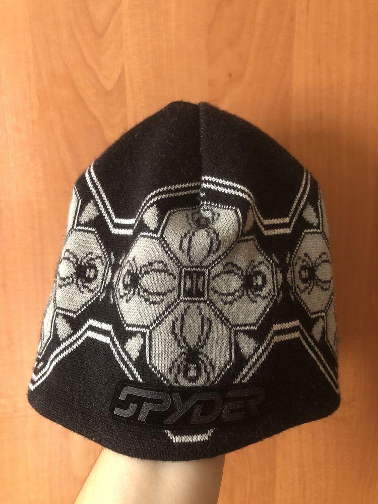 Шапка шапочка чоловіча хлопчача мужская Spyder
