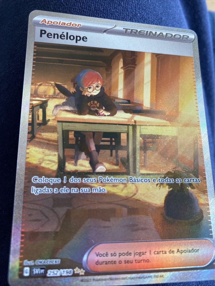 Carta Pokémon Penélope