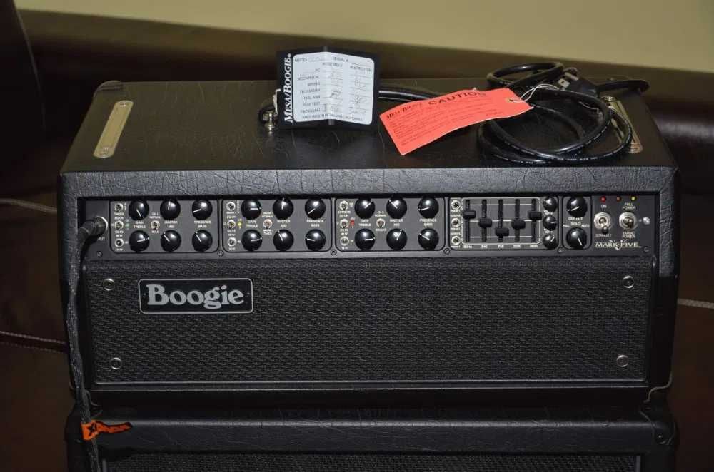 Гитарный усилитель Mesa Boogie Mark V+Mesa RectifierCab 2x12+Road Case