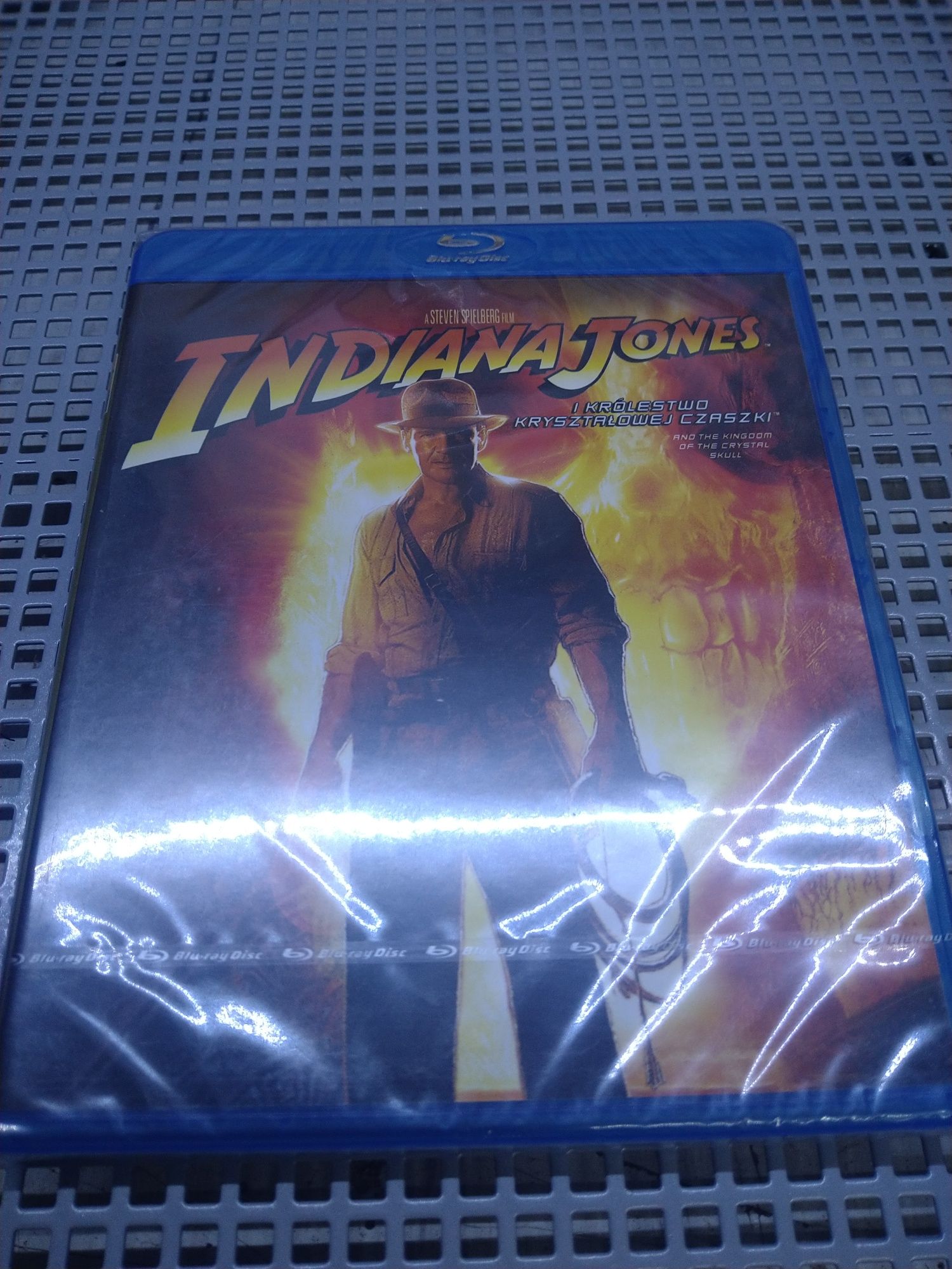 Film Blu Ray nowy Indiana Jones i Królestwo kryształowej czaszki