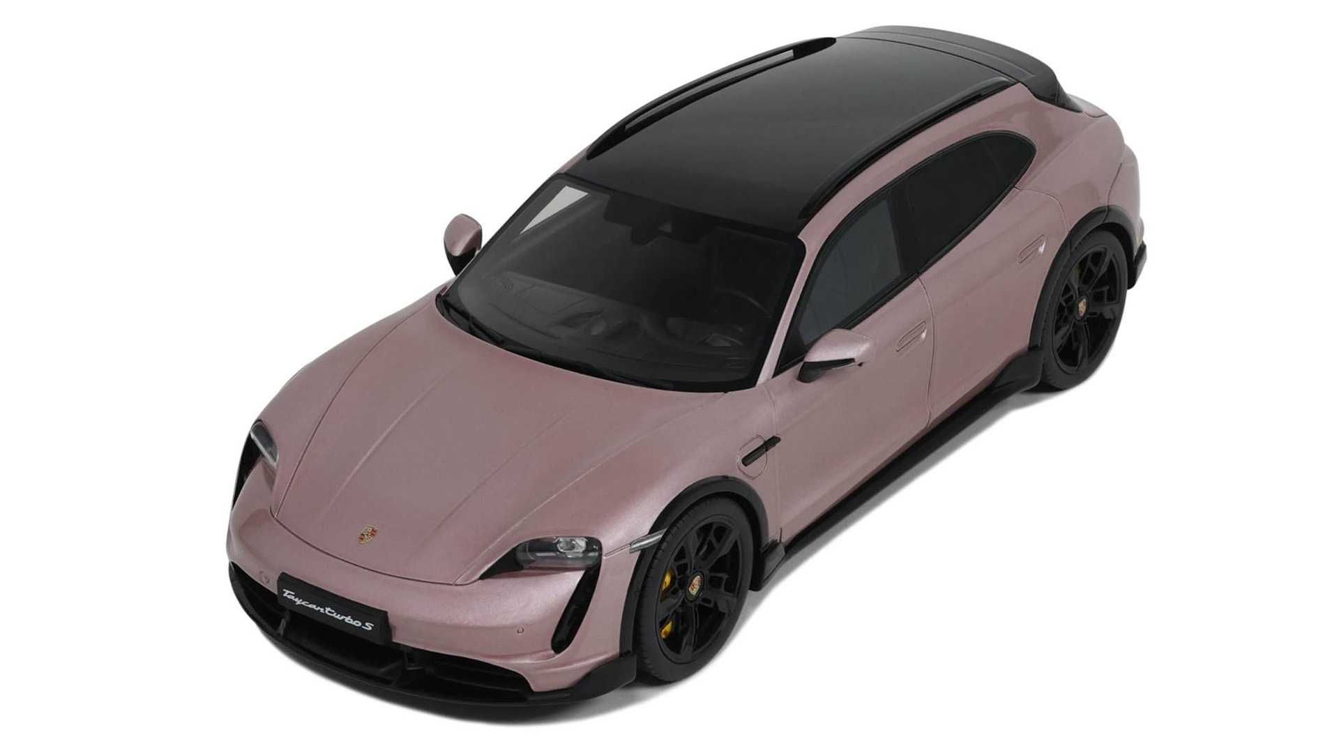 1:18 GT Spirit Porsche Taycan Turbo S Cross Turismo 2022 pink (GT440)