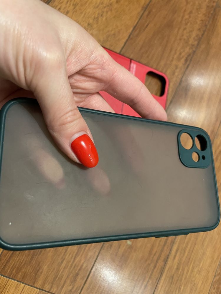 Etui iphone 11 pokrowiec plecki + folia szkło