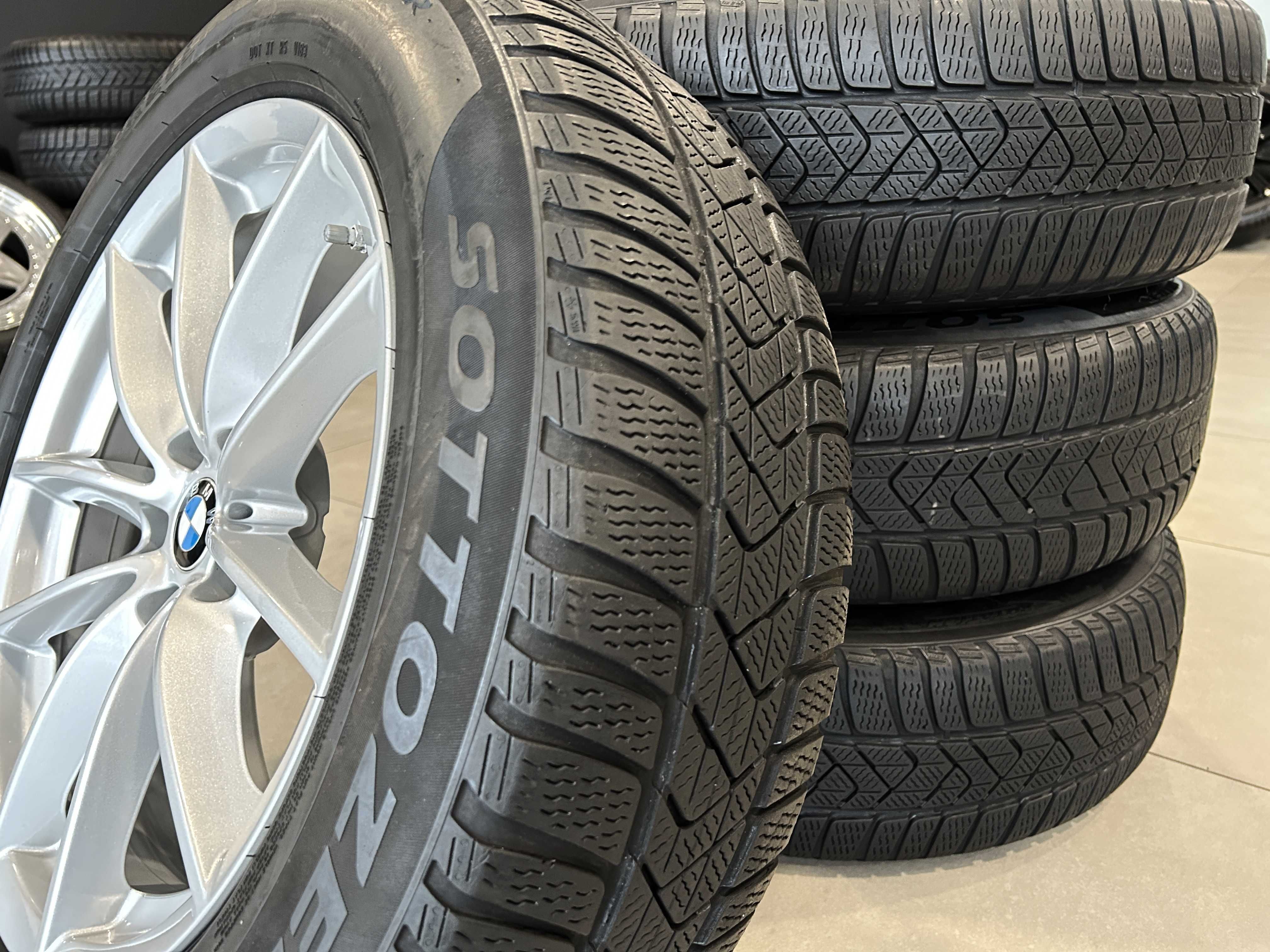 całe koła Felgi 18' BMW X3 X4 G01 G02 225/60R18 ZIMA Pirelli Runflat