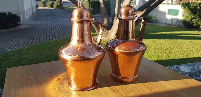 Duas bilhas em cobre