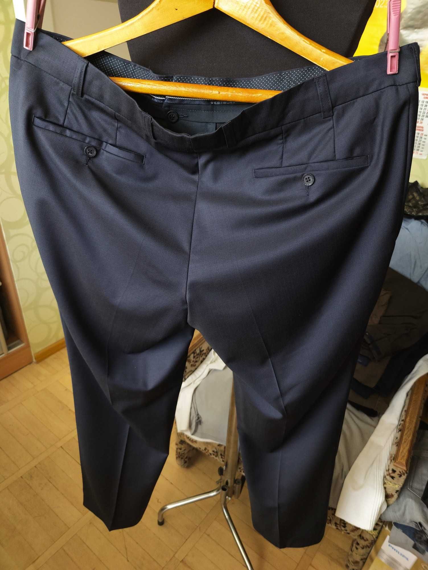 Джинсы брюки Marzotto wool trousers by Westbury Germany w40 navy.