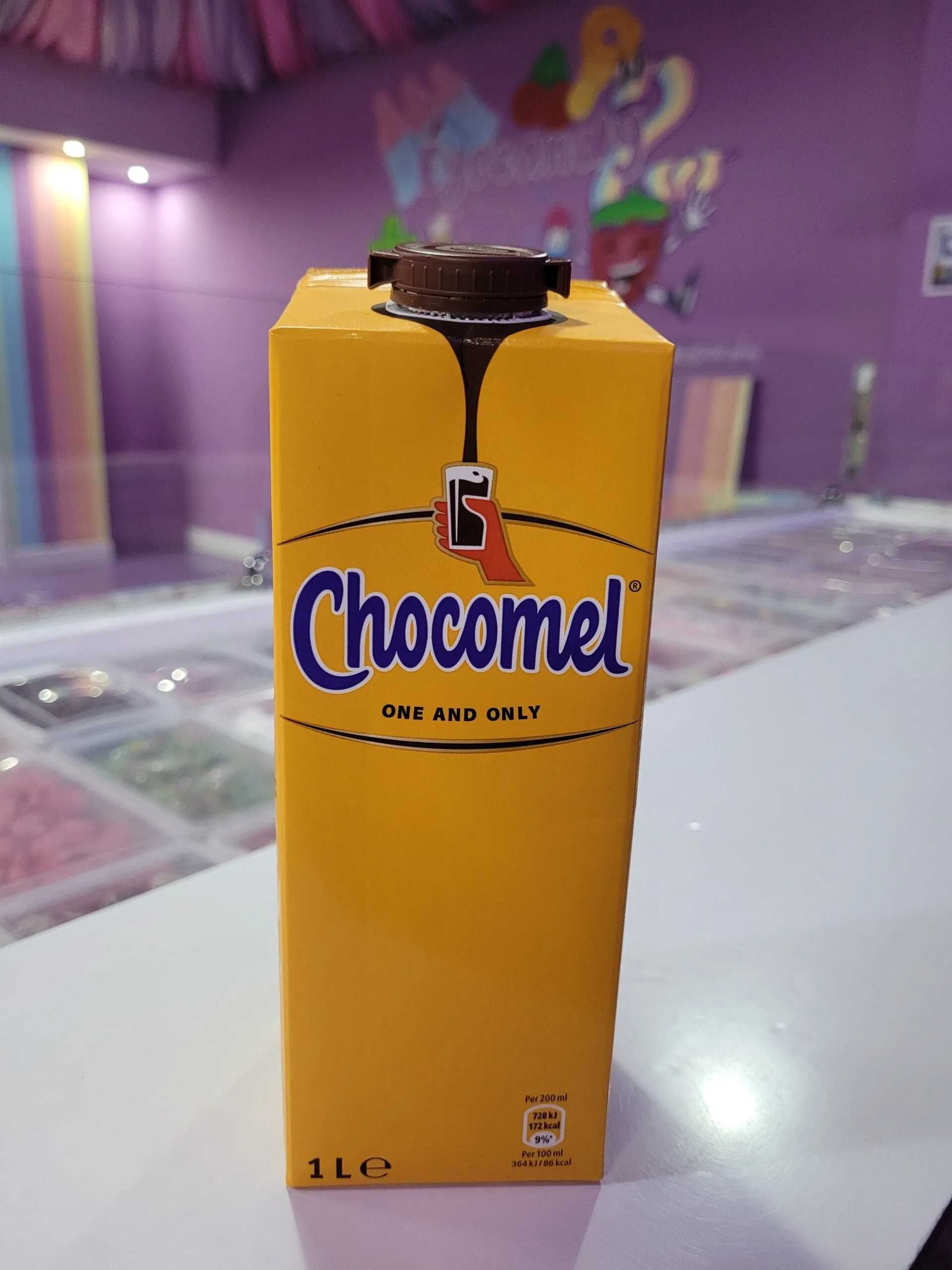 Вкусное шоколадное молоко CHOCOMEL. Молоко с какао 1 литр, Нидерланды.