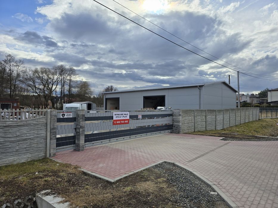 Wynajmę Hale 272m2 i Plac Tenczynek