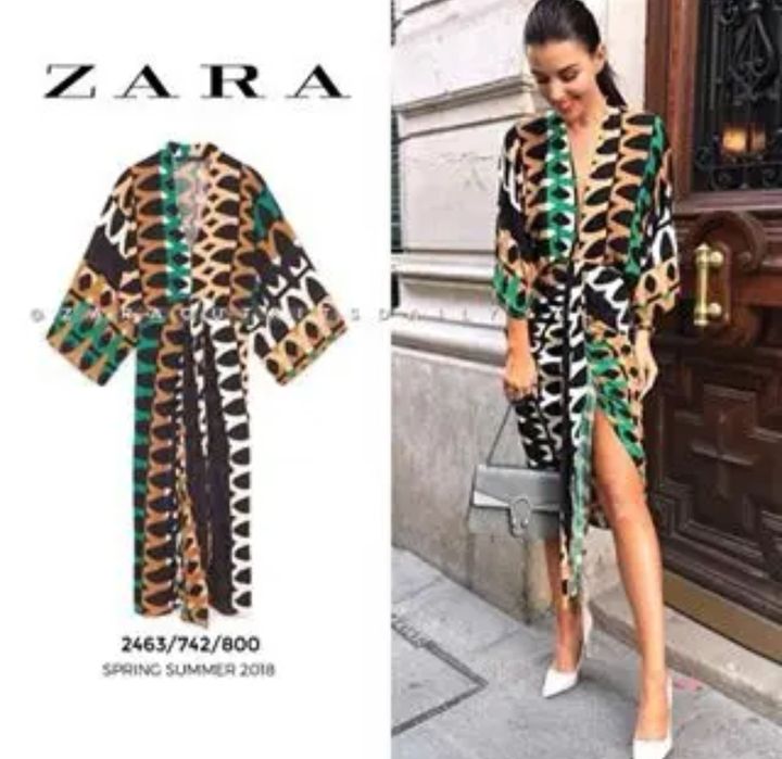 Vestido + Calças Africanas Modernas (ZARA – Tamanho S)