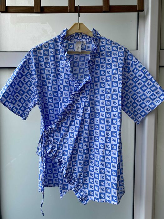 Damska bluzka YAS, rozmiar S, bawełna