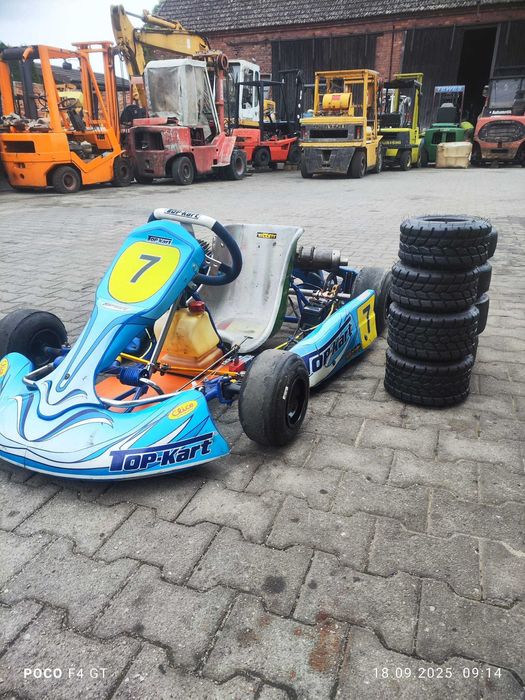 Gokart Top Kart Iame Mini Gazelle 60ccm Wyścigowy Rotax Tm Kz Tony CRG