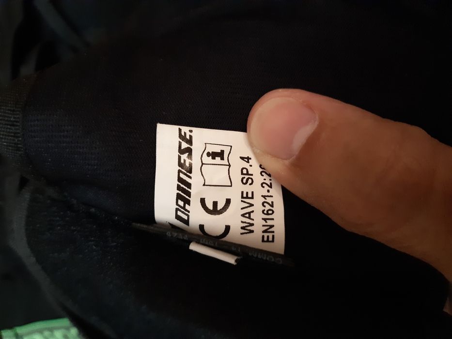 Dainese Protecção coluna para andar de moto