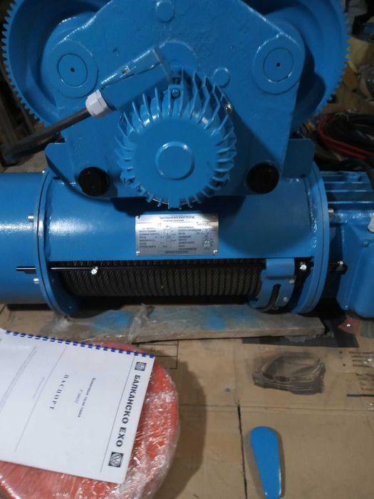 Тельфер болгарський 3,2т 6м/12м; 2т 6м/12м.