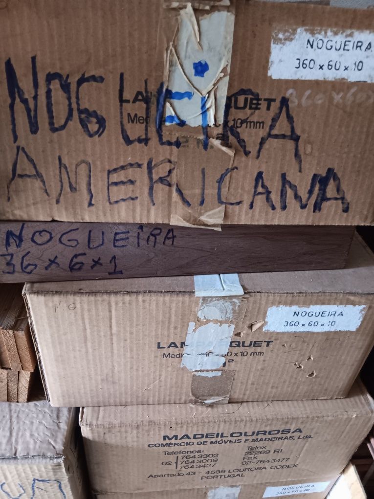 Madeiras exóticas e raras de herança para venda.