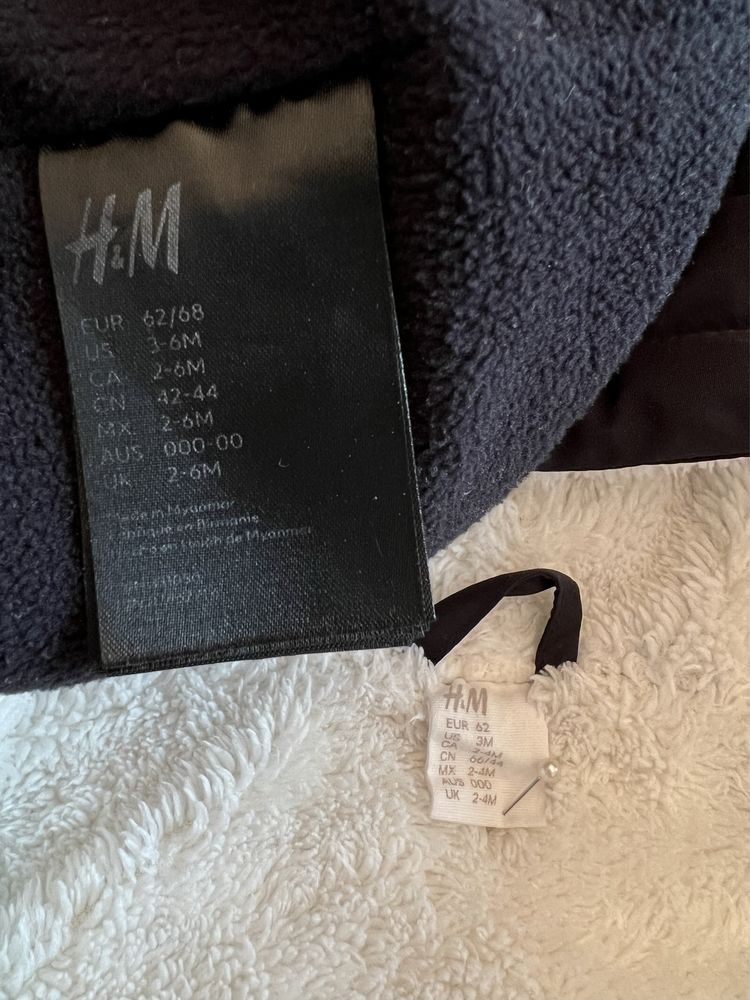 Kombinezon i czapeczka zimowe H&M