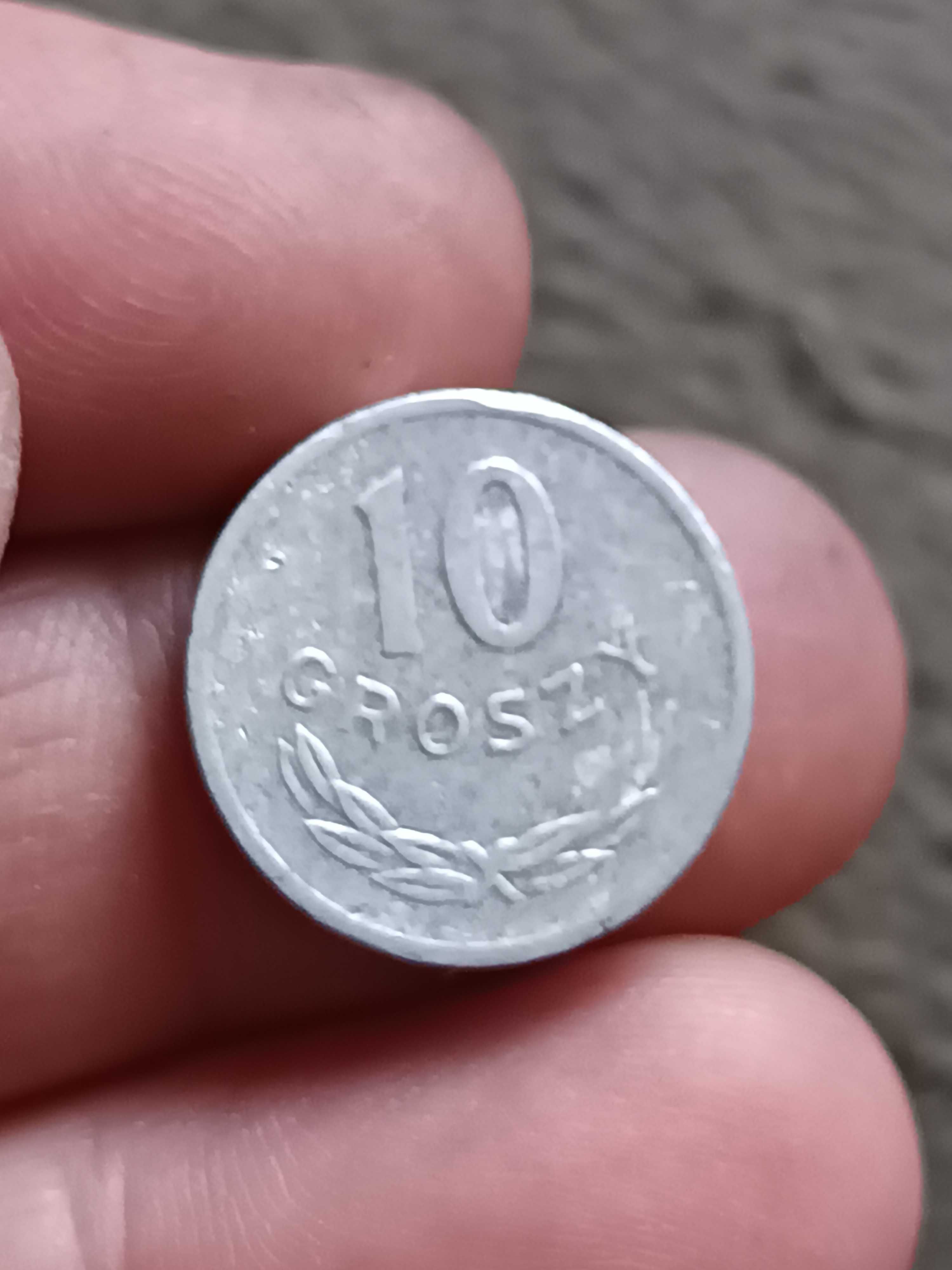 Sprzedam monetę 10 gr 1973 r zzm nalewka pomiędzy szponami