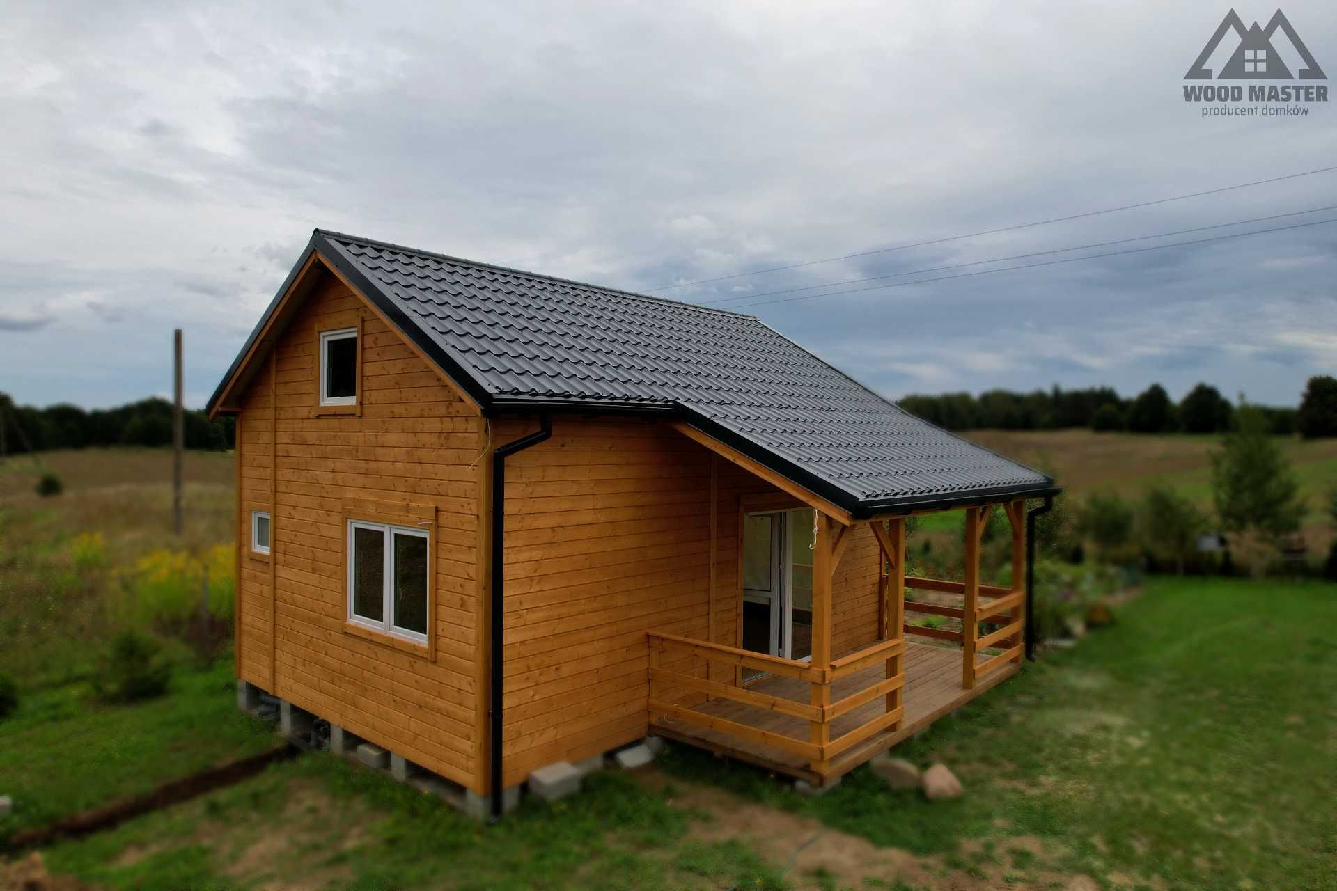 Domek letniskowy 35m2 + 10m2 taras, na zgłoszenie.