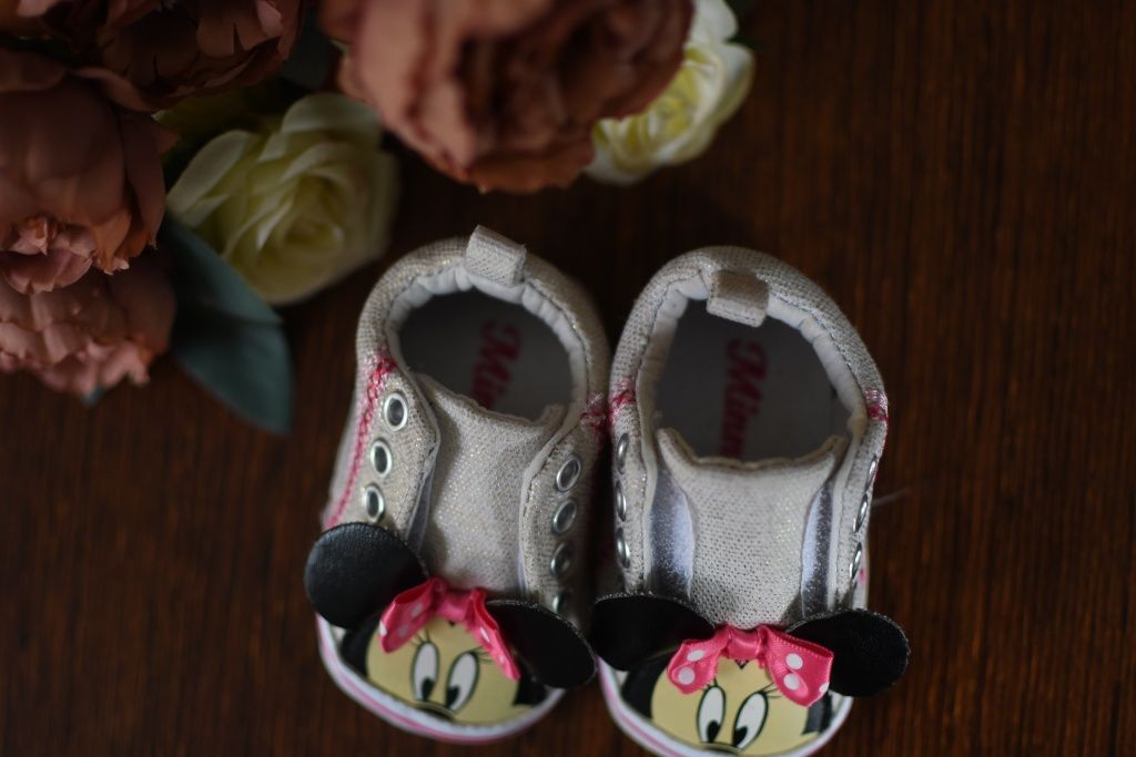 Butki niechodki trampki Myszka Minnie Miki Disney