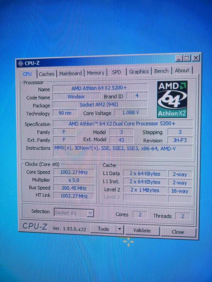 Системний блок | AMD Athlon 64 X2 5200+ | 4 ГБ DDR2 | ПК для офісу чи