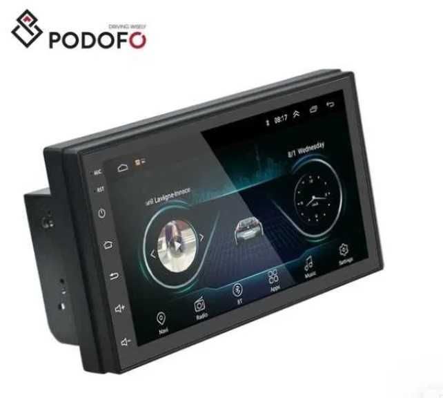 Автомагнітола 7", 9", магнітола 2 DIN Podofo A2628KT A2797 Android