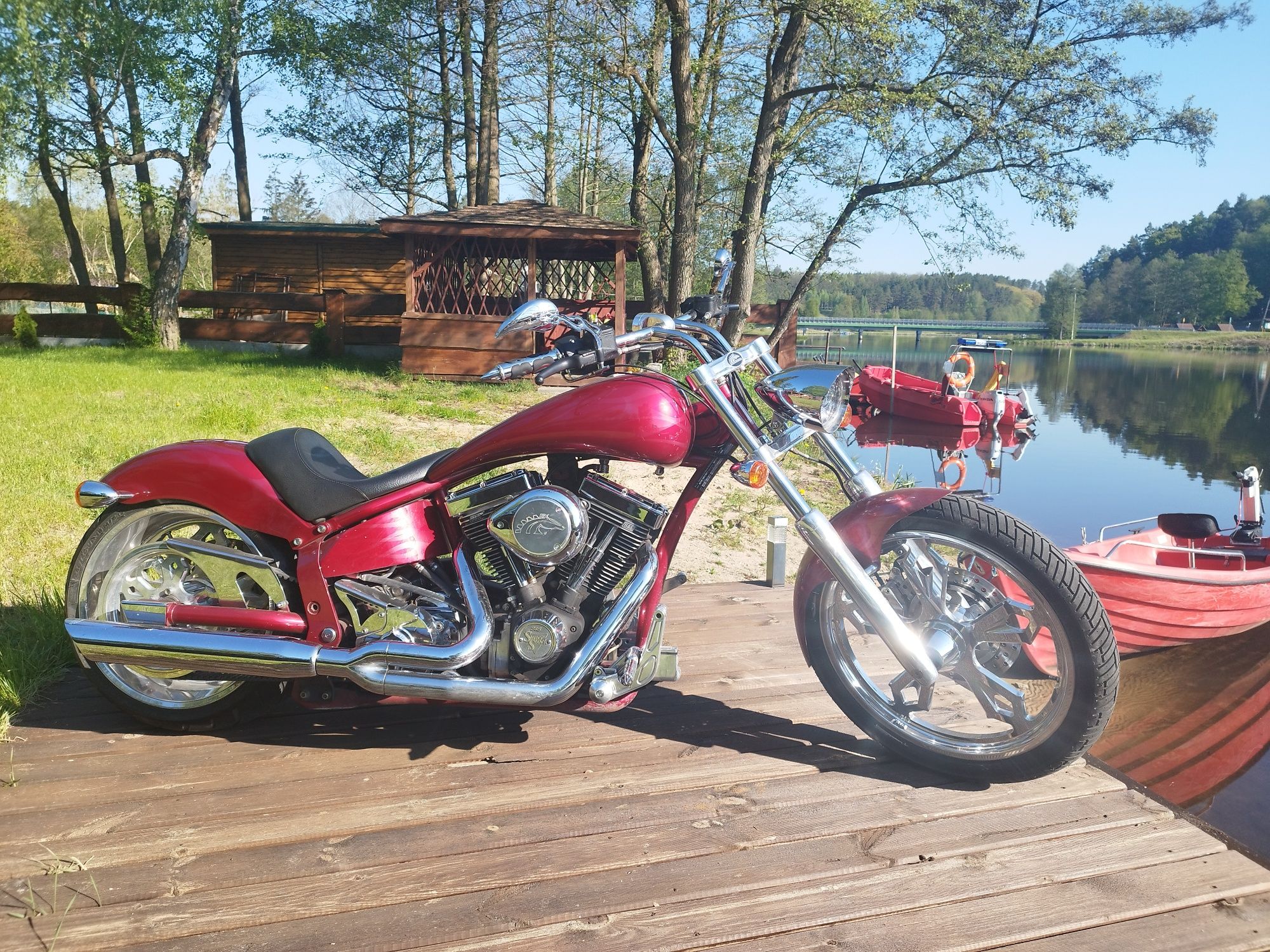 American Ironhorse Harley S&S zamiana pickup suv