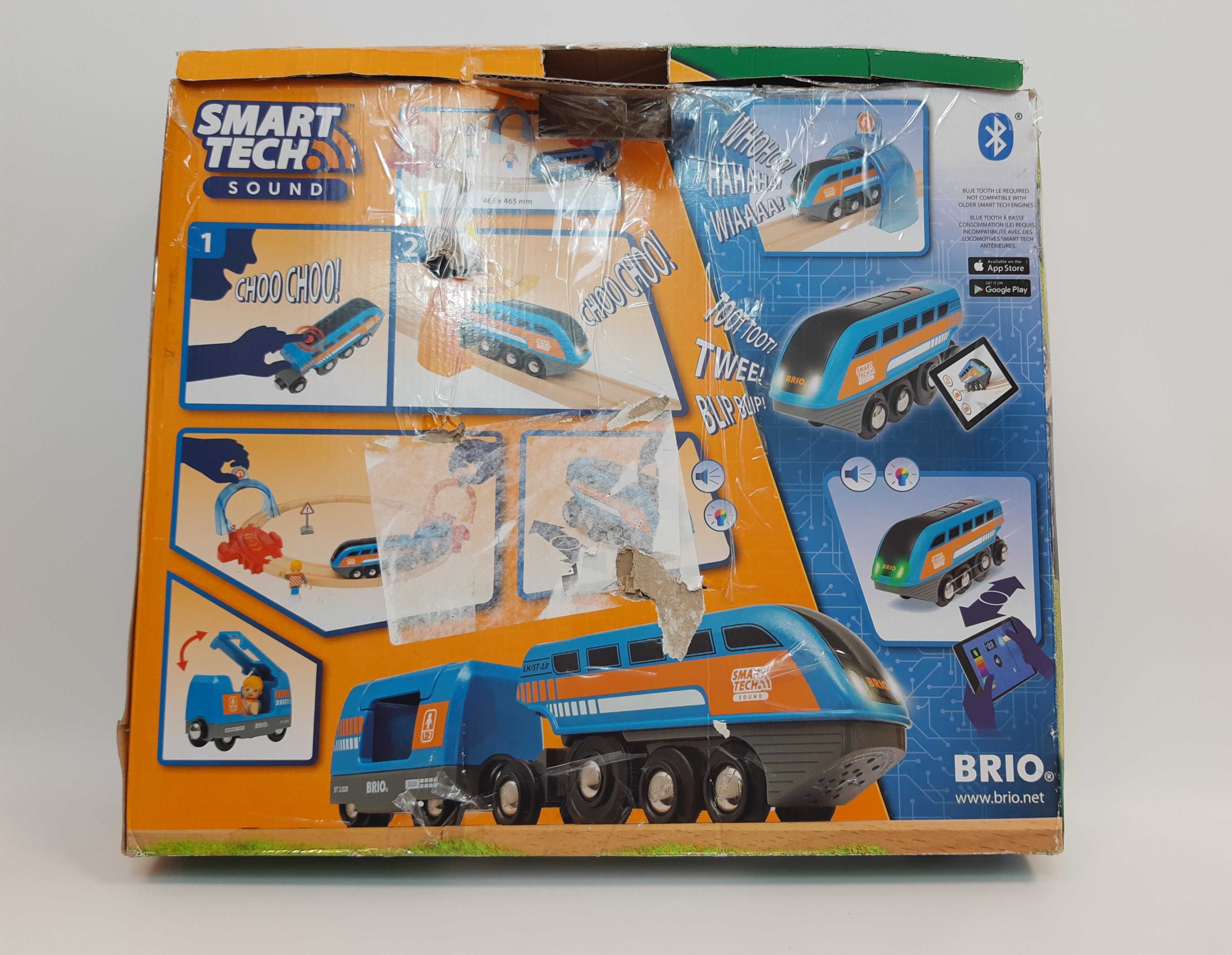 BRIO Smart Tech Sound Action Tunnel Circleset​ Kolejka drewniana [M]