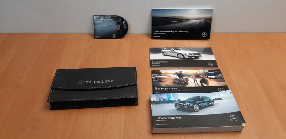 Instrukcja obsługi płyta Etui Mercedes W213 Kombi 2018r. 2.0d